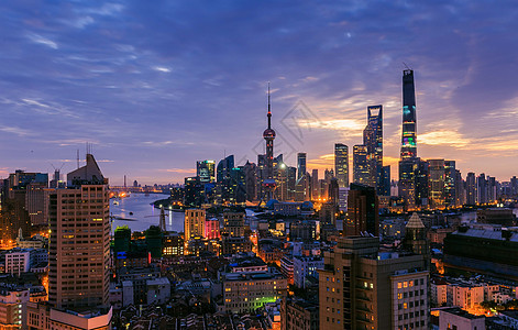 陆家嘴夜景图片_陆家嘴夜景素材_陆家嘴夜景高清图片_摄图网图片下载