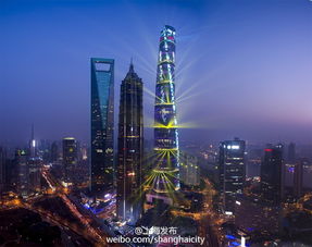 上海中心惊艳亮灯 灯光秀背后藏着三个世界之最